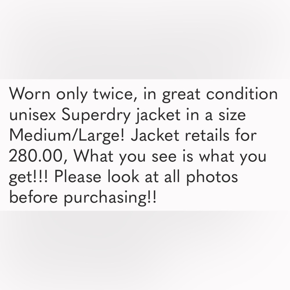 Super dry jacket - Picture 5 of 5